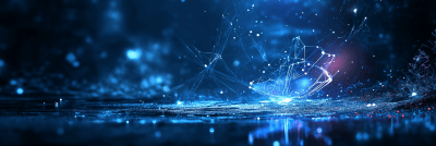 Futuristic Blue Texture