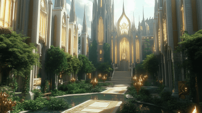 Fantasy Elven City
