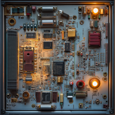 Fantasy Microprocessor Interior