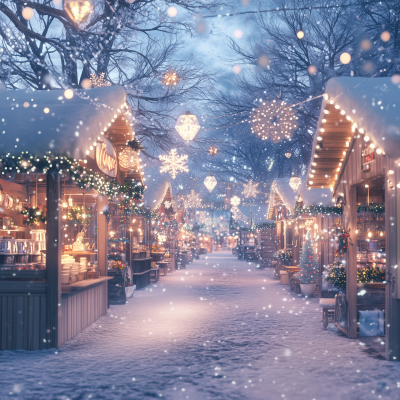 Magical December Christmas Market