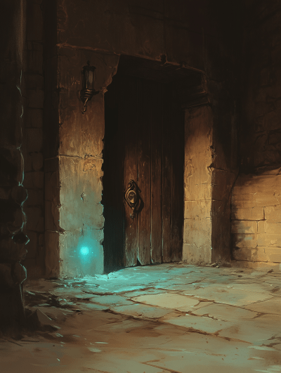 Thief Casting a Spell