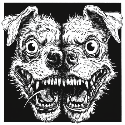 Two Headed Demon Dog