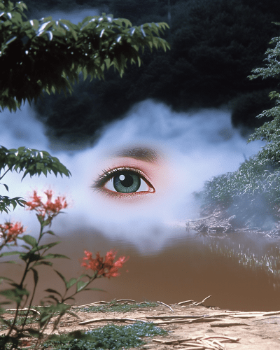 Misty Forest Landscape