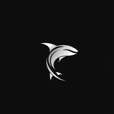 Minimalist Shark Logo