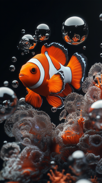 Clownfish in Underwater Reef