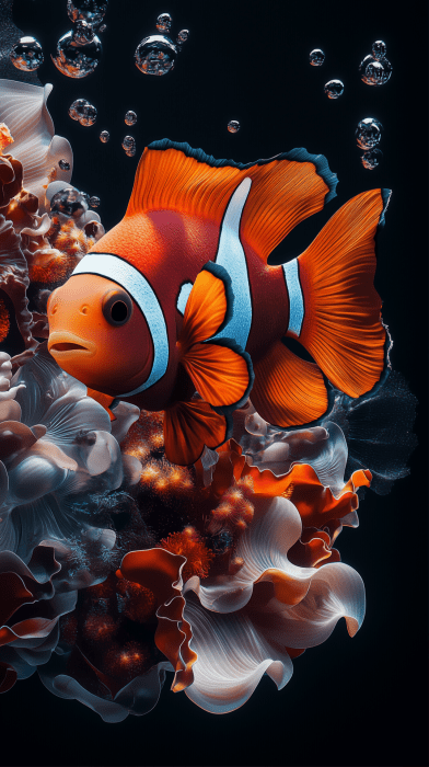 Clownfish in Reef