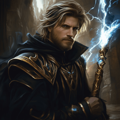 Epic Mage in Dungeon