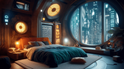 Cozy Futuristic Apartment