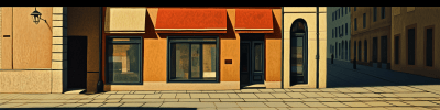 Mysterious Street Scene