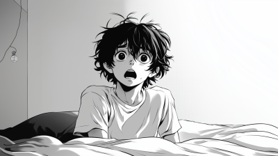 Stunned Manga Boy