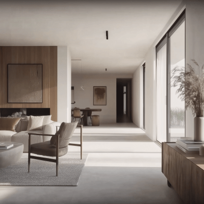 Dynamic Interior Designs of a Modern House