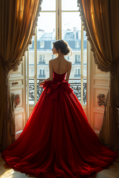 Elegant Evening Gown Photography