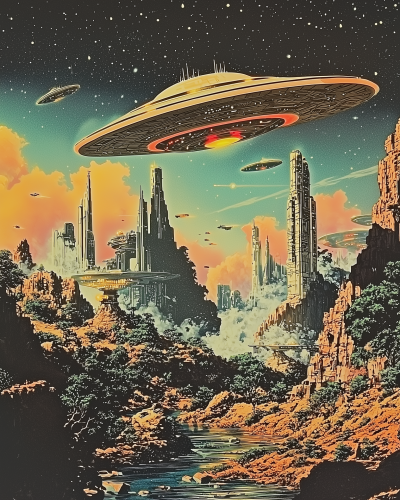 Retro Sci-Fi Art