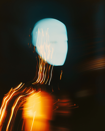 Abstract Robot Photography