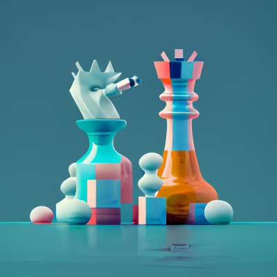 Chess Battle of Drugs and Viruses