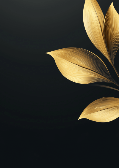Minimalistic Gold Investment Brochure Cover