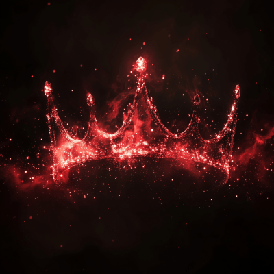 Minimal Red Crown