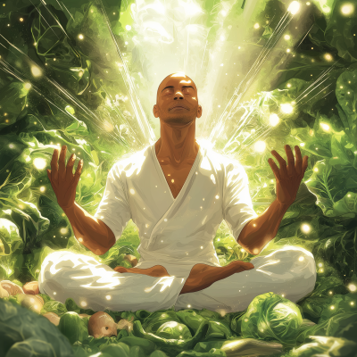 Meditation in the Garden