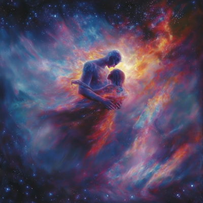 Spirit Flight Through the Galaxy
