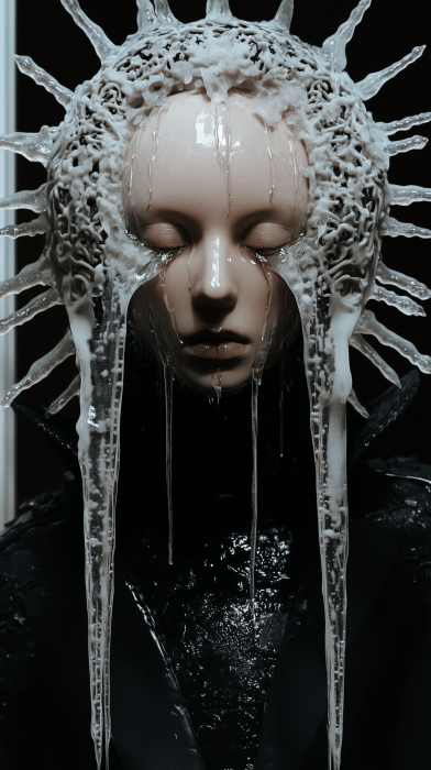 Dark Fantasy Perchten Mask