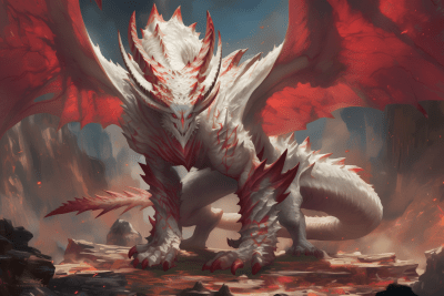 Mystic Albino Dragon