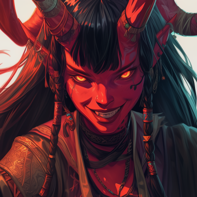 Devious Tiefling Mistress