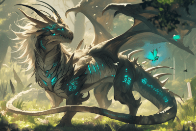 Mystic Dragon of the Meadow