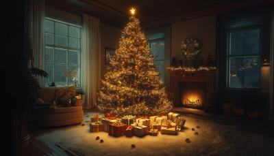Cozy Christmas Tree