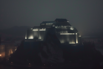 Evening View of Salzburg Castle