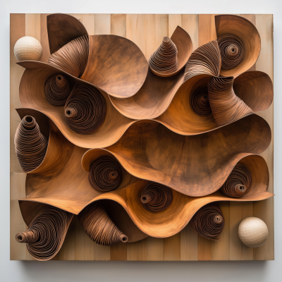 Coiled Paper Abstract