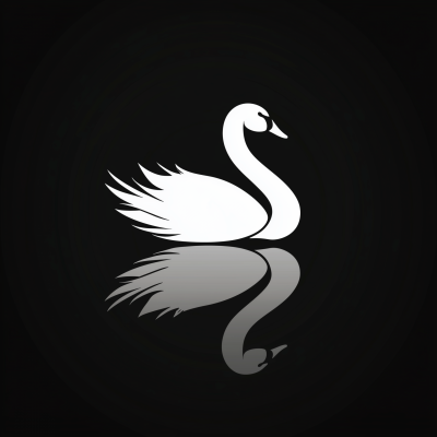 Swan Silhouette Icon