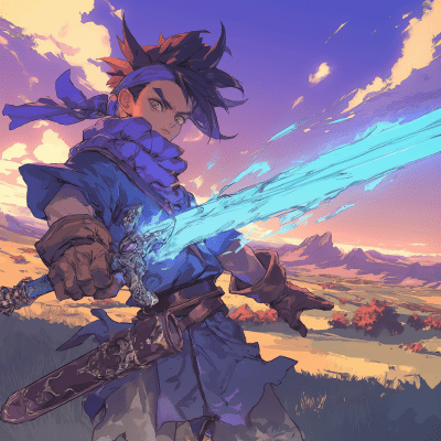 Swordman in Action