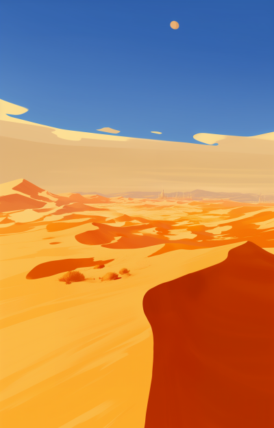 Dystopian Desert Dunes