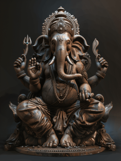 Ganesha Bestowing Wealth