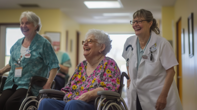 Joyful Moments in a Nursing Home