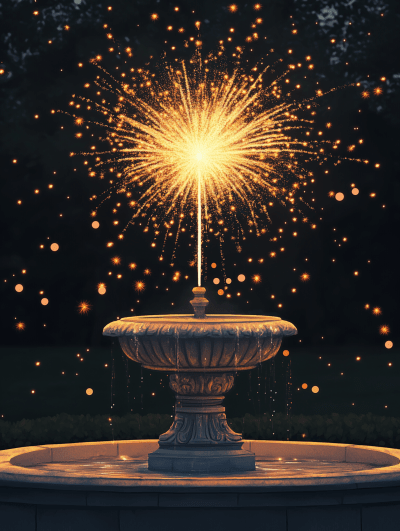 Ancient Fountain Fireworks