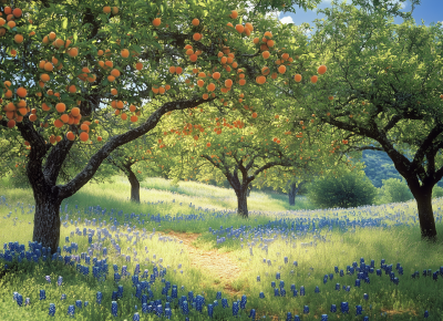 Texas Hill Country Peaches