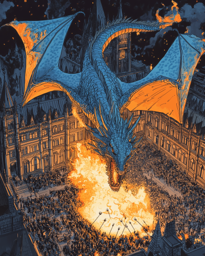 Dragon Attack on Parliament