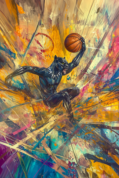 Dynamic Black Panther