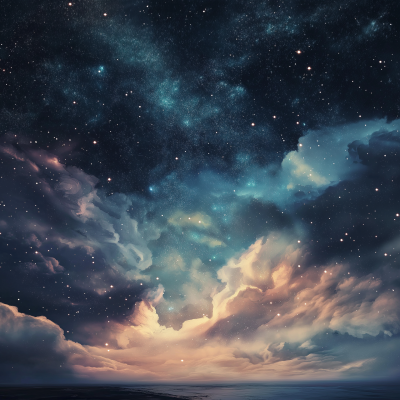 Dreamy Galaxy Sky