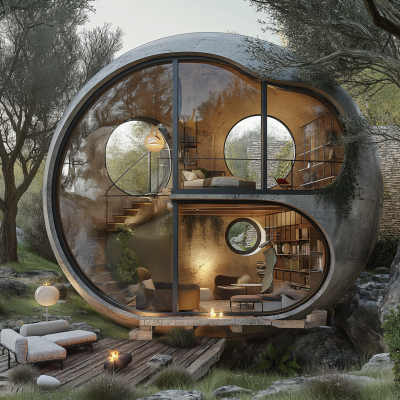 Modern Spherical House in Cyprus