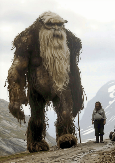 Troll Next to Farmer
