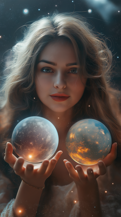 Portrait of a Beautiful Goddess