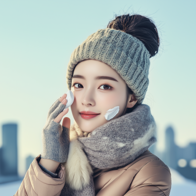 Stylish Winter Beauty