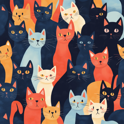 Cozy Cat Pattern