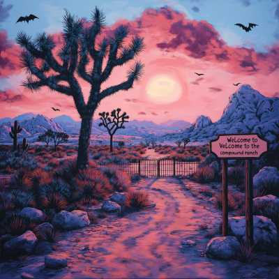 Epic Desert Landscape