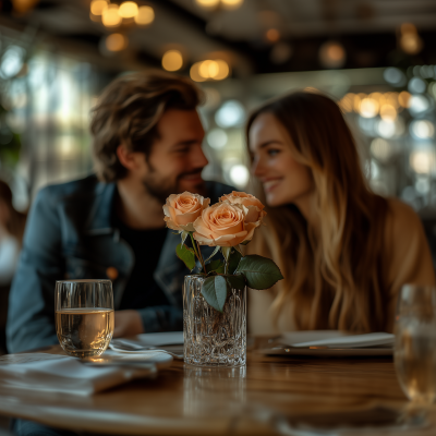 Couple Enjoying Coffee