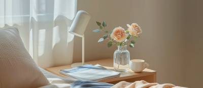 Cozy Bedside Setting