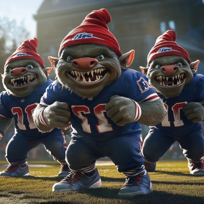 Trolls in Football Gear