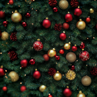 Festive Christmas Tree